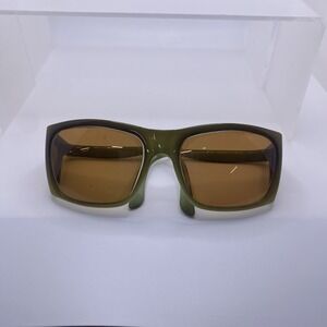 Bolle Sunglasses FRAME ONLY Wrap-Around Green Brown 826